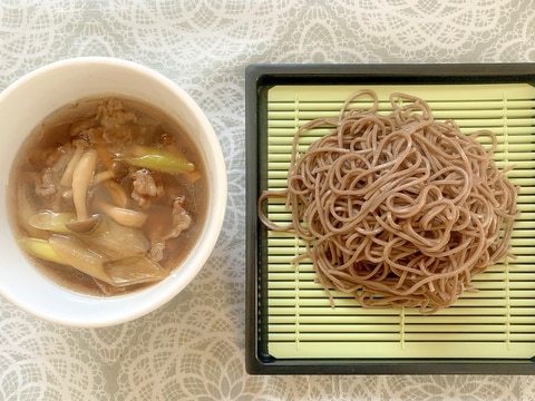 甘辛牛肉つけそば